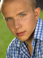 Handsome twink outdoors by Colt Studio