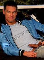 Handsome stud shows his smooth arse by Colt Studio