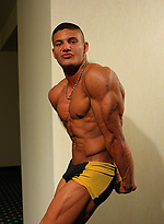 Dante shows his perfect muscle body by Power Men