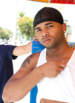 Watching the cum drip from this thugs mouth by Thug Hunter