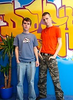 Gay Czech Hustlers Jack Off Together by Straight Rent Boys