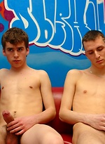 Gay Czech Hustlers Jack Off Together by Straight Rent Boys