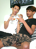 Two asian boys fuck after a go-go boy dances. by BoyKakke