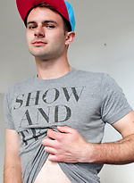 Aussie boy Austin Brooks in his first nude shoot by Bentley Race