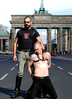 Leather Big Wolf vs Axl Black by Cazzo Club