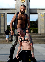 Leather Big Wolf vs Axl Black by Cazzo Club