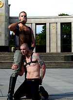 Leather Big Wolf vs Axl Black by Cazzo Club
