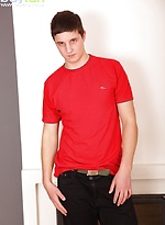 Cute college boy Michael Haze spews big load of cum. by BF Collection