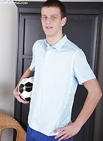 Leonardo Brown jerks off with his Nike sneaker. by BF Collection