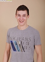 Cute tattooed boy Robin Hunter busts his nut. by BF Collection