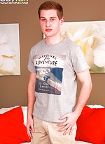 Finn Petrov busting a nut all over his stomach. by BF Collection