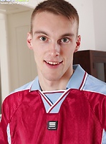 Soccer play Mike James stroking his hard cock. by BF Collection