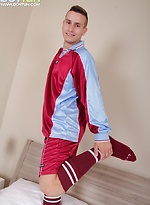 Kody Dunn strokes his hard cock after soccer practice. by BF Collection With Kody Dunn