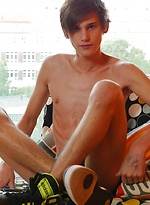 Gorgeous Andre Lucas stroking his nice beautiful dick. by BF Collection