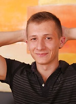 Martin Sanders kisses his bicep and cums on his stomach. by BF Collection