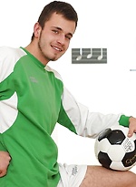 Steve Hard masturbates his remaining energy after playing soccer. by BF Collection