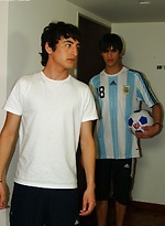 Adrian Dani and Francoise fuck hard after kicking the ball around. by BF Collection