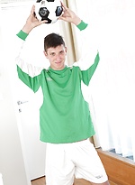 Smooth boy Jack Finix jerks off after soccer practice. by BF Collection With Jack Finix
