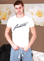 Chose Morandi sends a big load of cum onto his chest. by BF Collection
