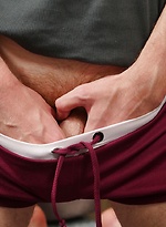 Gorgeous Anthony Bond strokes his small thick cock. by BF Collection