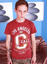Tattooed teen Tommy Ham busts a huge nut. by BF Collection