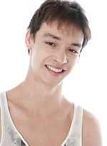 Skinny boy Alessandro Katz rubbing his tight asshole. by BF Collection