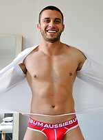 Hot Aussie tradie James Nowak is back in the studio with Ben by Bentley Race