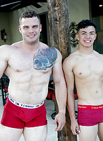 BUCK Carter BOTTOMS: First-Time With Julian Rodriguez by Gayhoopla With Buck Carter
