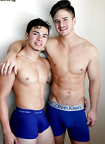 Julian Rodriguez First Time Gay Sex with Zach Douglas by Gayhoopla