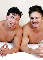 Julian Rodriguez First Time Gay Sex with Zach Douglas by Gayhoopla