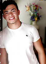 Fit Ripped Teen Julian Rodriguez Jerks And CUMS by Gayhoopla