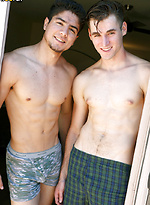 Russ Logo First-Time Gay Sex with Lucas Garza by Gayhoopla