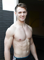 NEW Country Boy Adam Mackie Jerks His Cock and CUMS by Gayhoopla