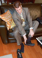 Suited Jock Strips Down by College Dudes