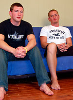 Straight Buds Jerk Off Together by College Dudes
