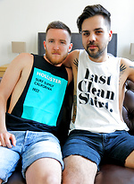 Horny Aussie boys Jesse and Dylan get together in the studio by Bentley Race