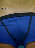 Great looking guy dressing after a shower by Sneaky Peek