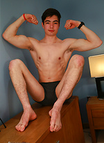 Tall and Lean Straight Pup Toni Shows us his Rock Hard Uncut Cock! by English Lads