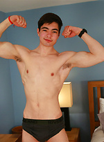 Tall and Lean Straight Pup Toni Shows us his Rock Hard Uncut Cock! by English Lads