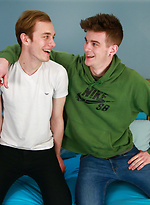 Straight Lads Caspar & Luke Spank Ass & Wank each others Uncut Cocks & Unload! by English Lads