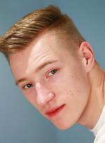 Young Straight Blond Hunk Tom is back to show of his Muscles & Ultra Big Uncut Cock! by English Lads