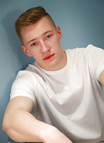 Young Straight Blond Hunk Tom is back to show of his Muscles & Ultra Big Uncut Cock! by English Lads