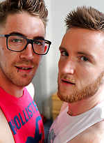 Aussie boys Damien and Dylan hooking up for a hot shoot by Bentley Race