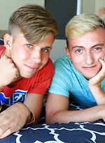 Blond Boys Bareback To Get The Cream by Bare Twinks