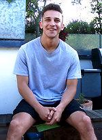 Young Barman & Athletic Young Pup Jack Shows Us His Big Cock and Cums Loads! by English Lads