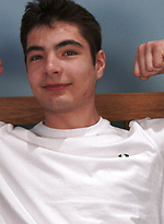Young, Tall, Toned, Uncut and Straight - Toni gets his 1st Manhandling! by English Lads