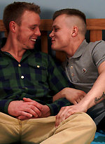 Straight Lad Chris Gets Fucked by New Boy Lewis who Cums All Over the Place! by English Lads