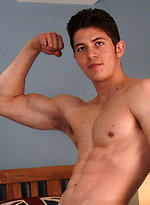 Cheeky Young Straight Pup Cole Shows his Muscular Hairy Body & Rock Solid Uncut Cock! by English Lads