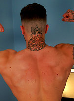 Straight Young Personal Trainer Shows his Muscled Body & Rock Hard Uncut Cock! by English Lads