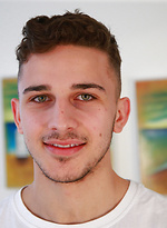 Young Barman & Athletic Young Pup Jack Shows us his Big Cock & Cums Loads! by English Lads